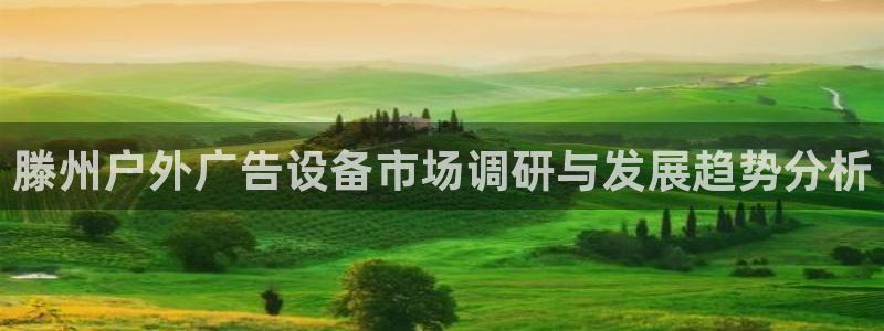 杏宇平台登陆：滕州户外广告设备市场调研与