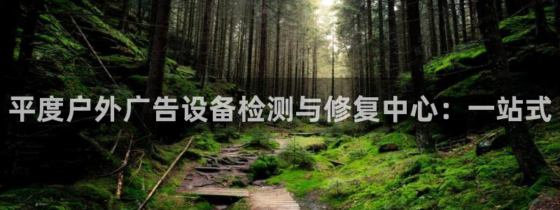 杏宇平台代理多少钱一个：平度户外广告设备检测与修复中心：一站式