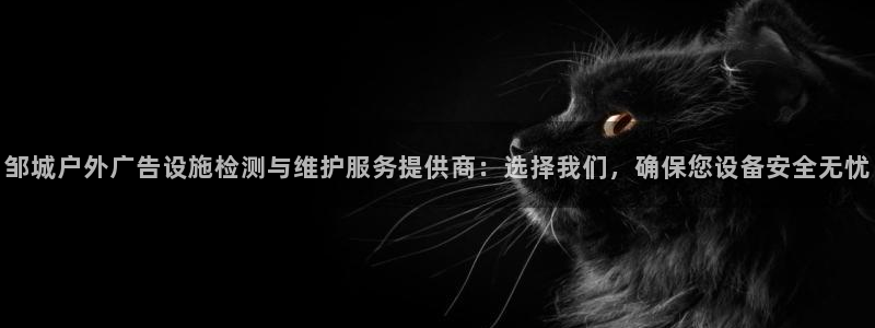 杏宇平台总代理是谁：邹城户外广告设施检测