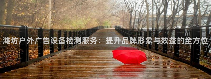 杏宇平台代理怎么样：潍坊户外广告设备检测服务：提升品牌形象与效益的全方位