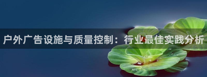 杏宇平台代理怎么样可靠吗：户外广告设施与质量控制：行业最佳实践分析
