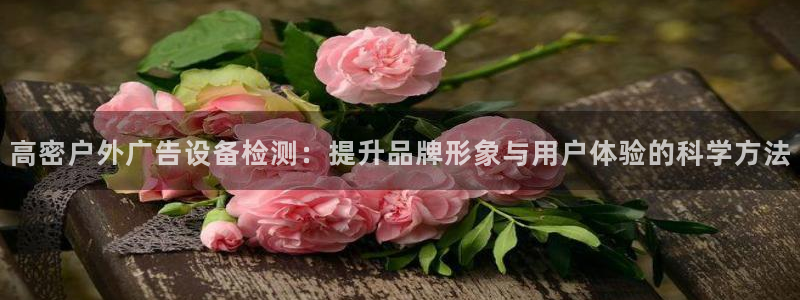 杏宇官方平台官网：高密户外广告设备检测：